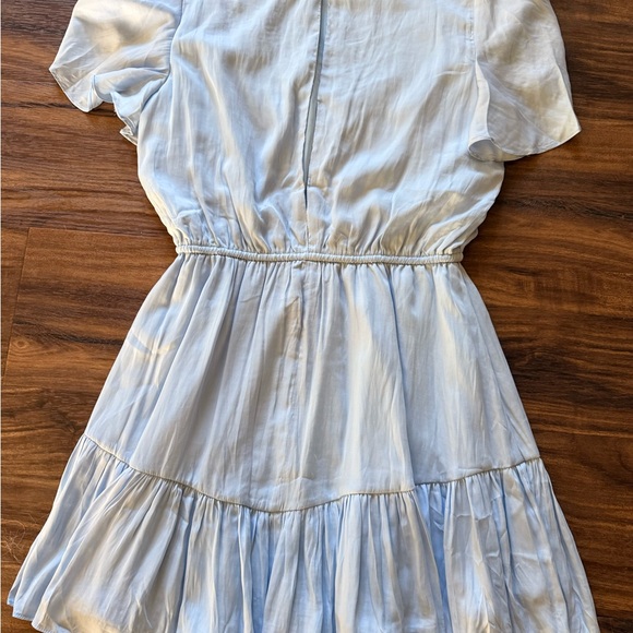 Light Blue Ruffled Dress - Picture 3 of 3
